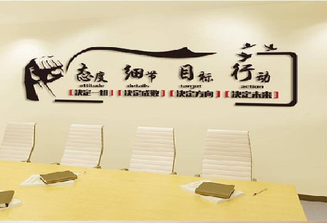  延津县企业文化墙主要展示什么？