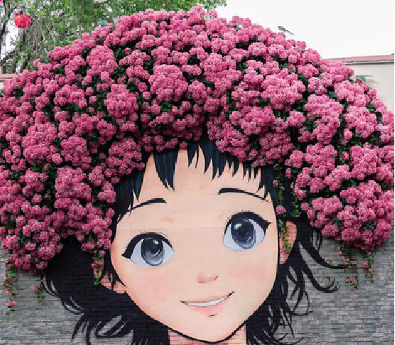  延津县墙体彩绘-网红墙打卡