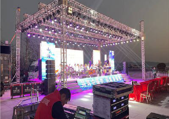  延津县活动搭建